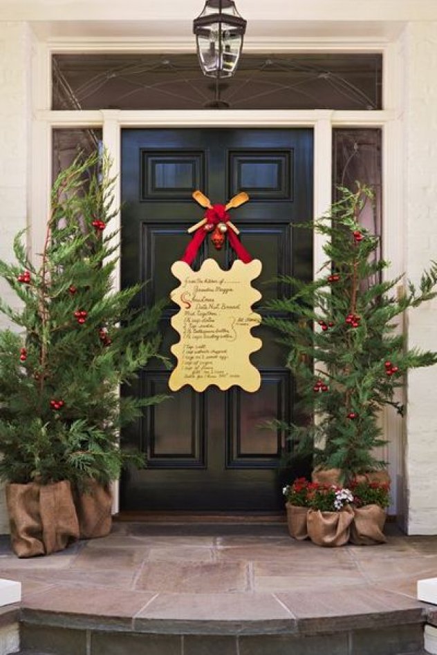 Christmas Entry and Porch Ideas