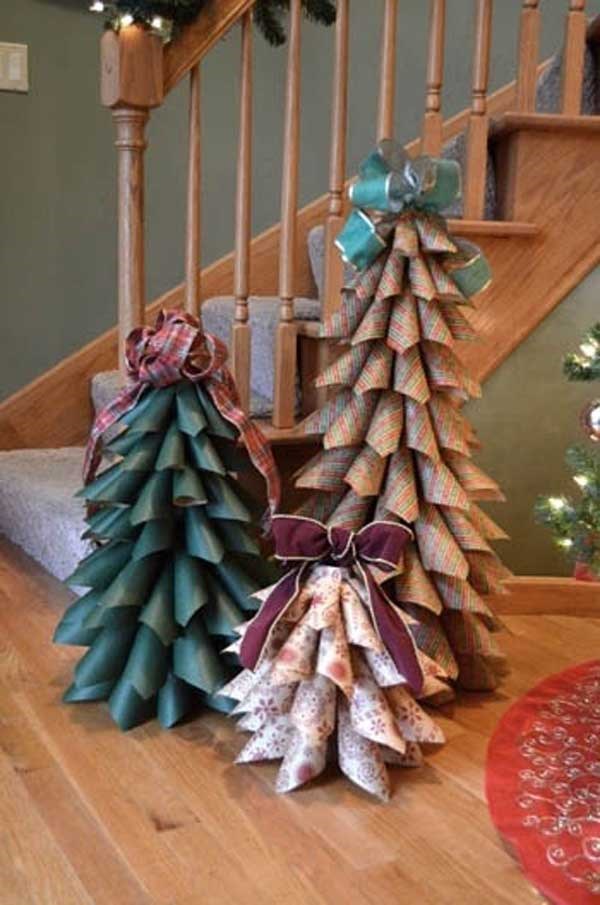 Christmas Paper Crafts diy craft clever ideas