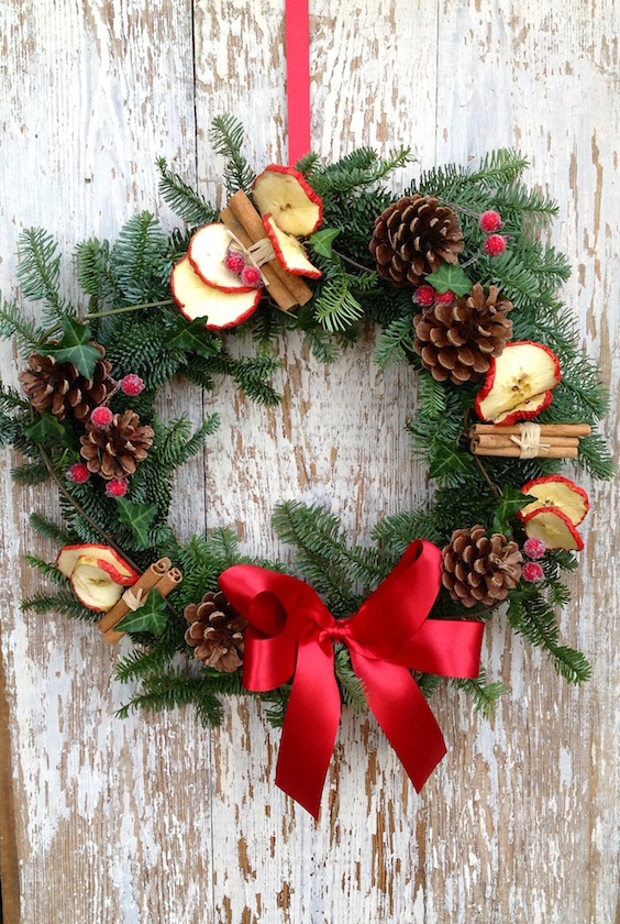 Christmas Wreaths at The Rose Shed
