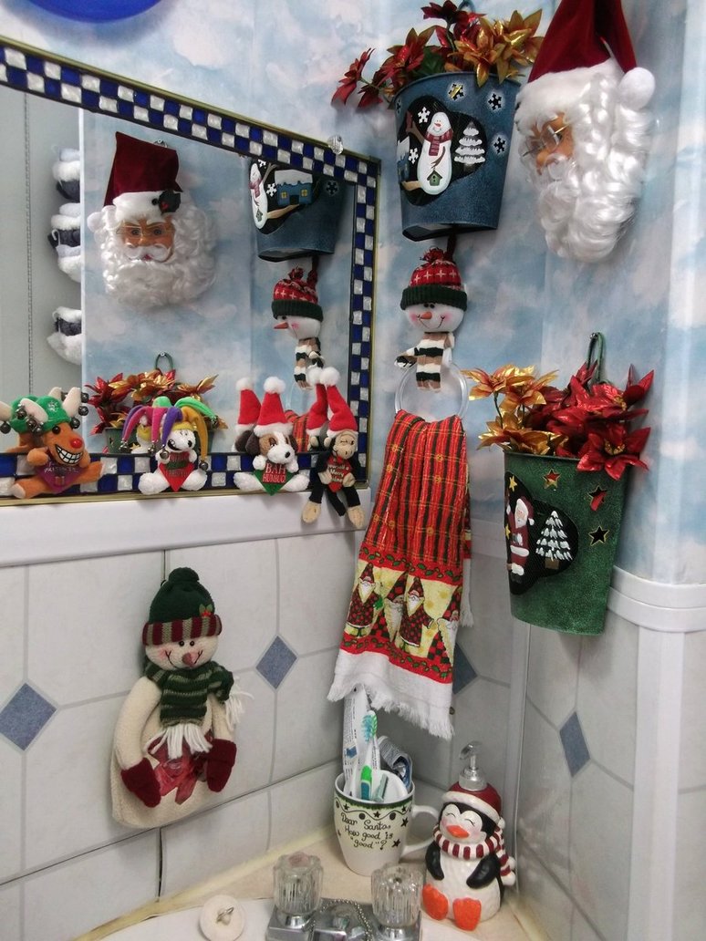 20 Amazing Christmas Bathroom Decoration Ideas  Feed Inspiration