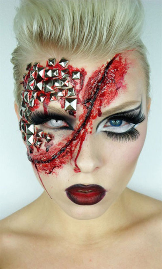 Cool Yet Scary Halloween Make Up