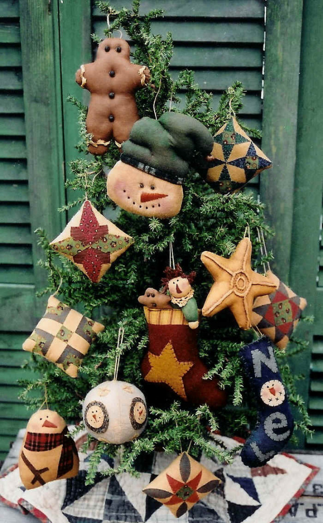 country christmas ornaments