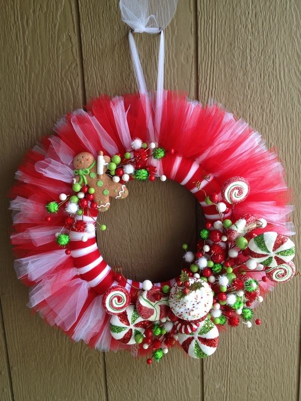 DIY tulle wreath ideas