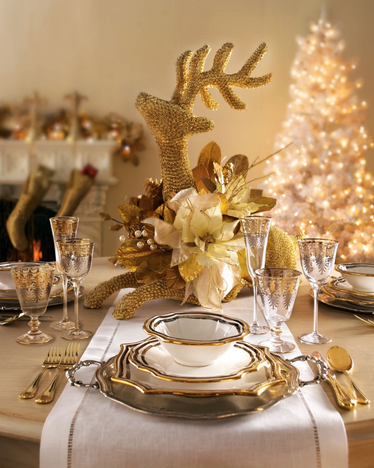 elegant christmas table decoration ideas