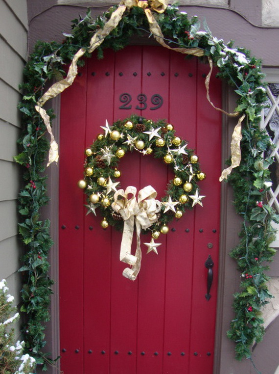 Front Door Christmas Decor