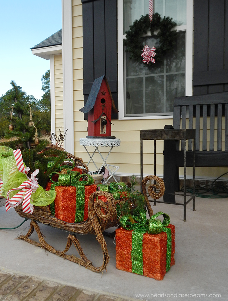 Front Porch - Christmas Sleigh