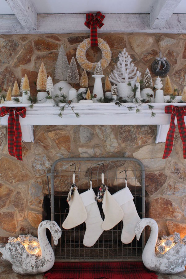 Gorgeous Christmas Fireplace