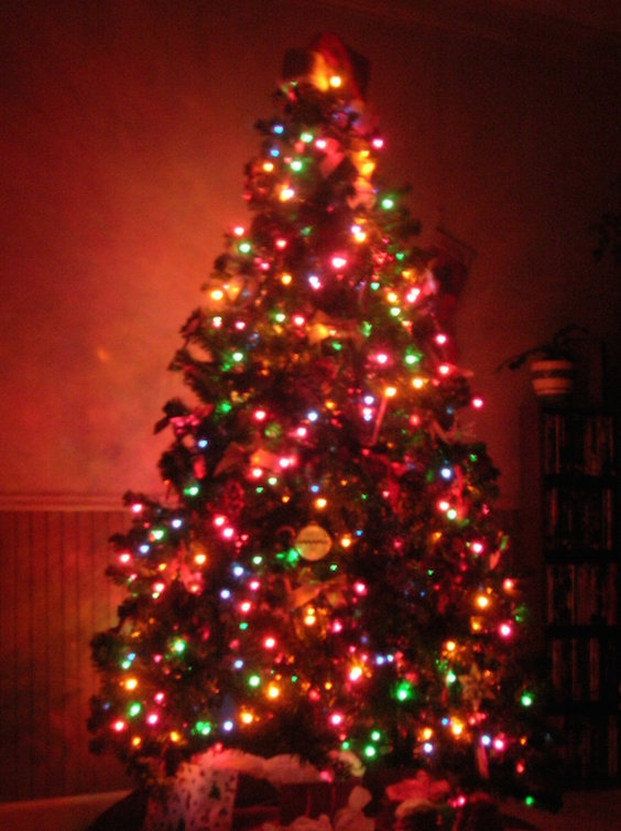 Light Up Traditional Christmas Tree Decoration