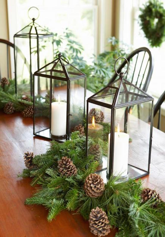nature inspired christmas decorations