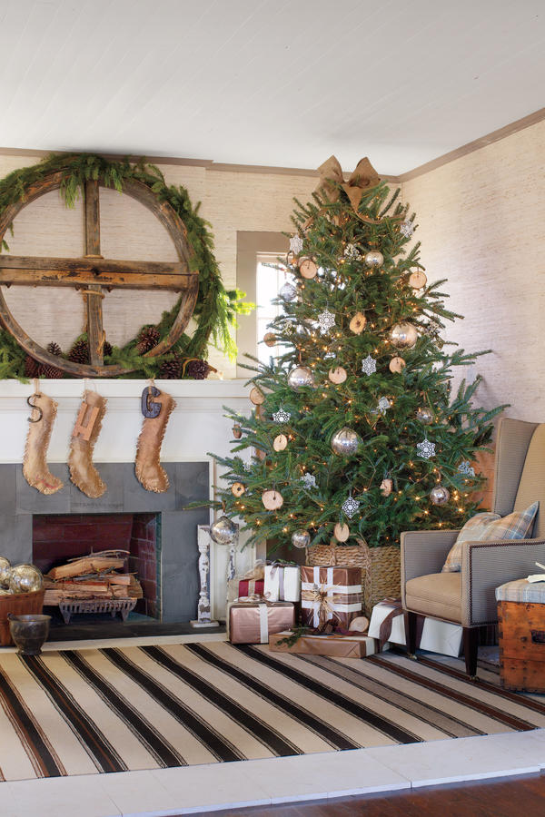 Refined Rustic Christmas Decorations