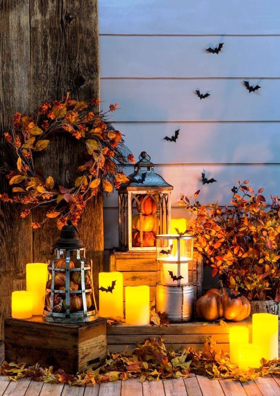 Rustic Halloween Decorations 2016