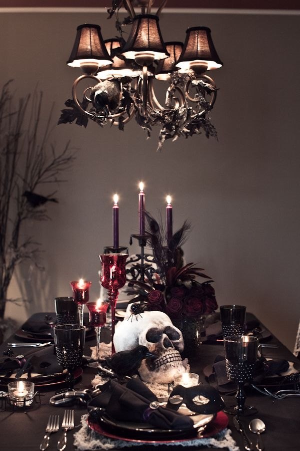Sinister Halloween Table Decorations