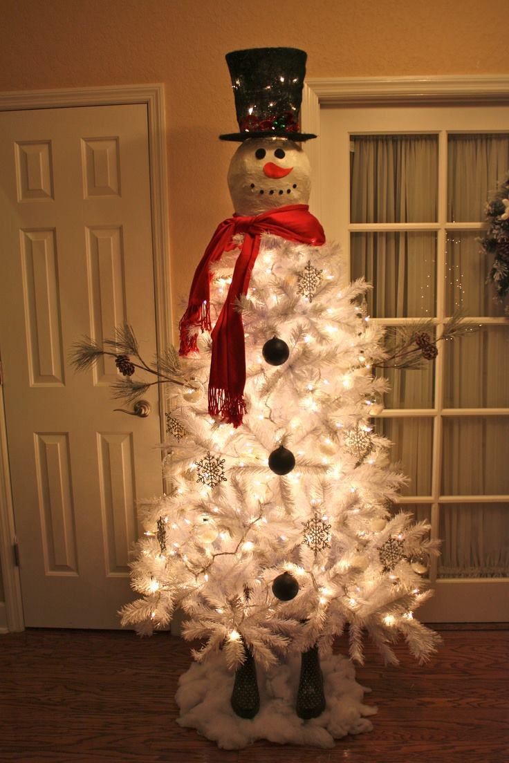 Snowman Christmas Tree Christmas Decoration