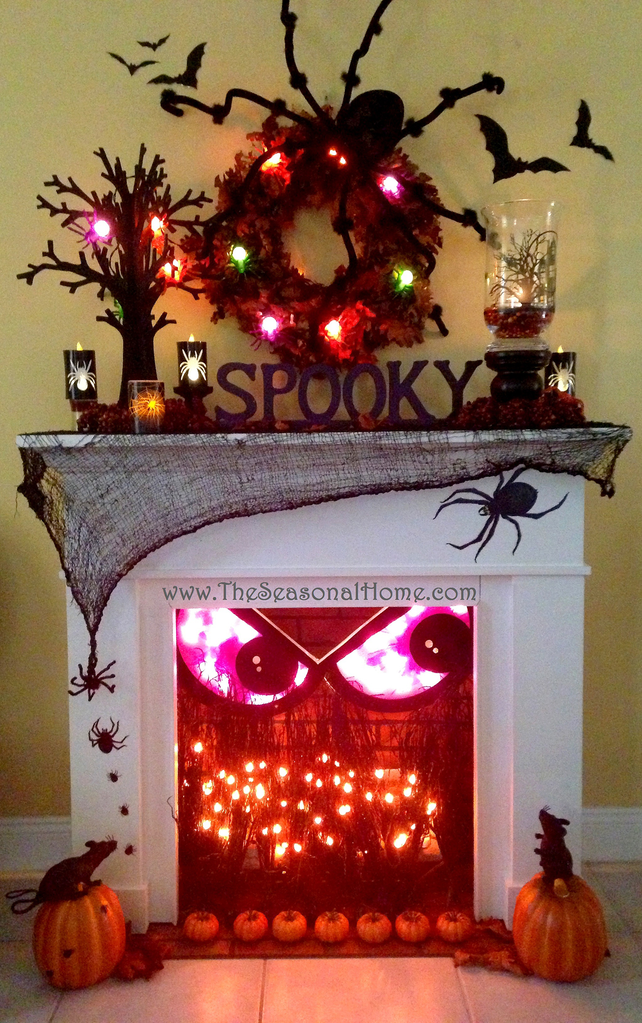 Spooky Fireplace Crackles with Fun