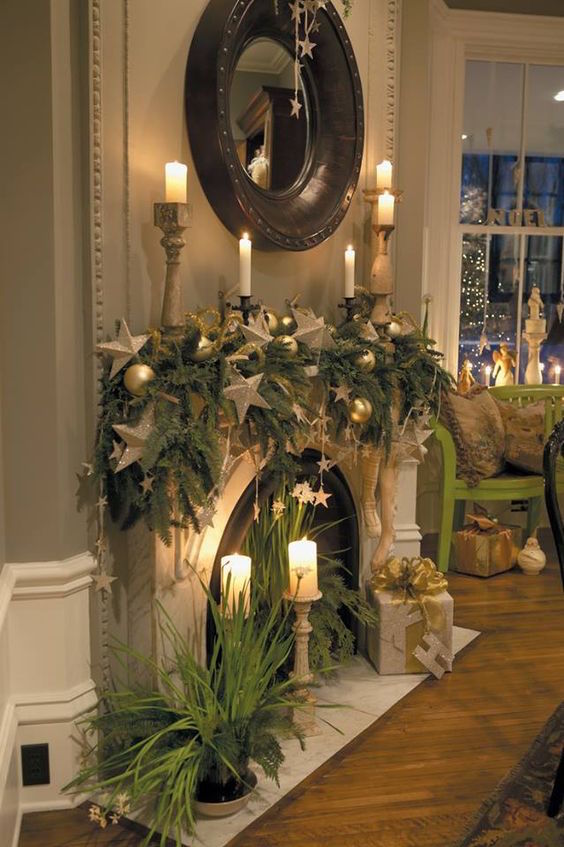 Stunning Christmas Mantle To Try This Year