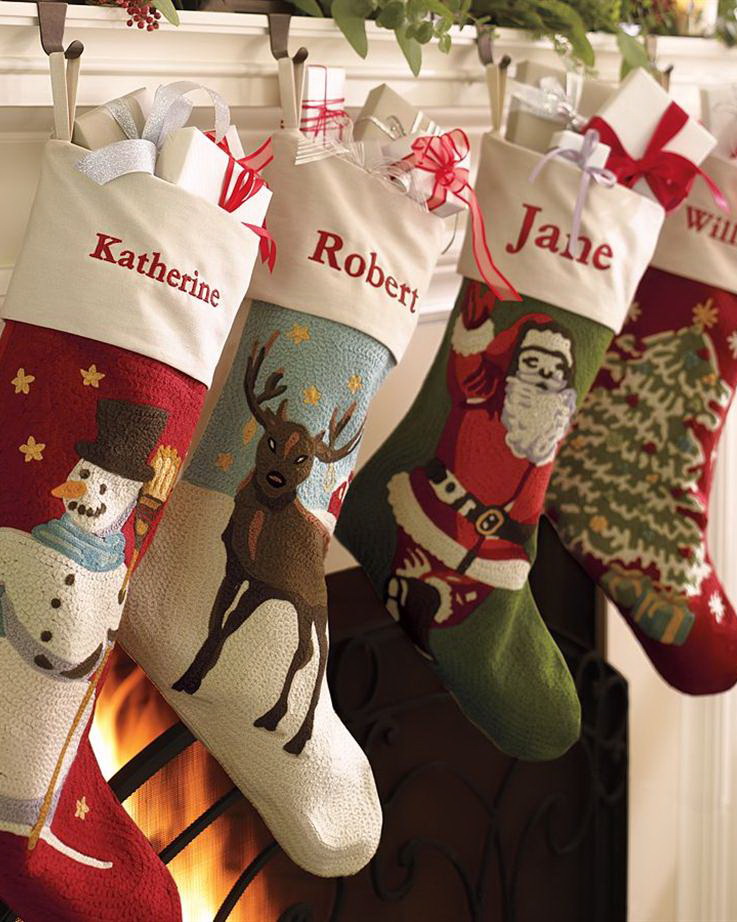 Terrific Christmas Stocking Design Ideas