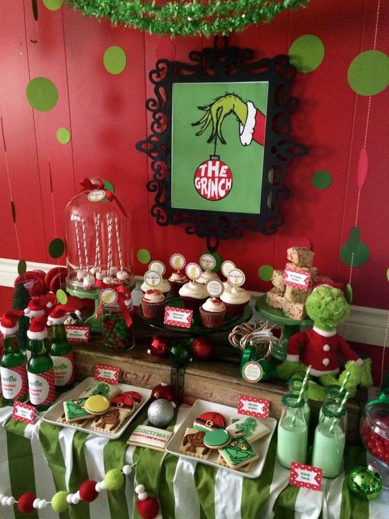 the grinch christmas party ideas
