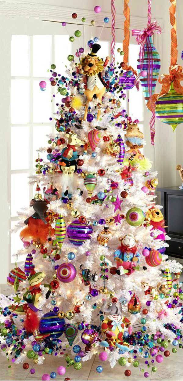 the most colorful and sweet christmas tree