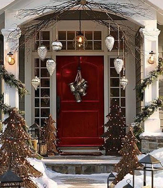 Wonderful Christmas Front Door Decorations