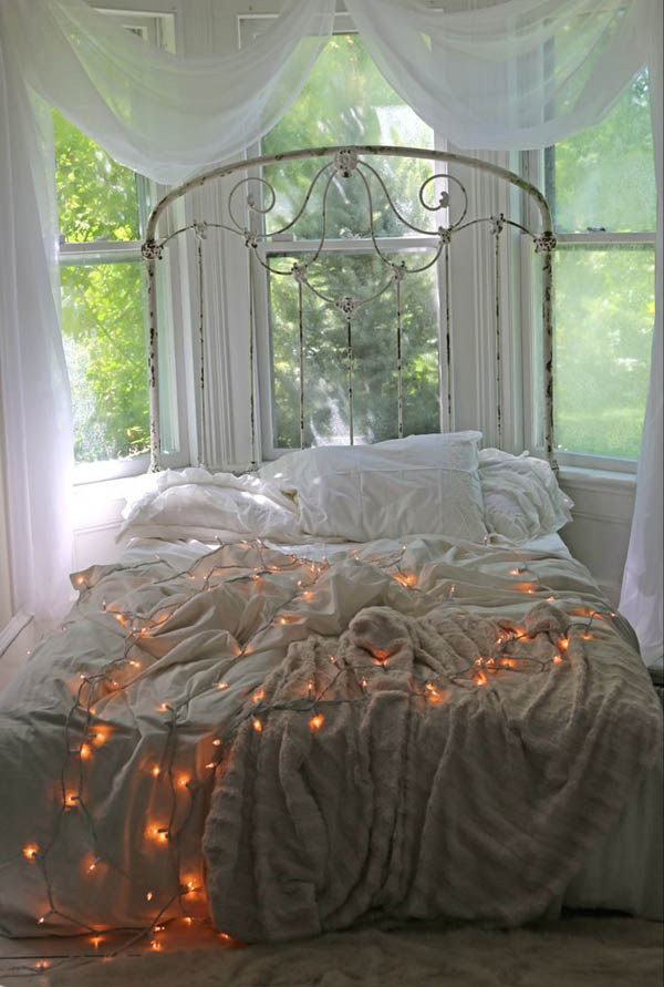 christmas light decoration ideas Bedroom