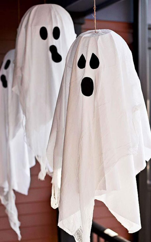diy halloween ghost decorations