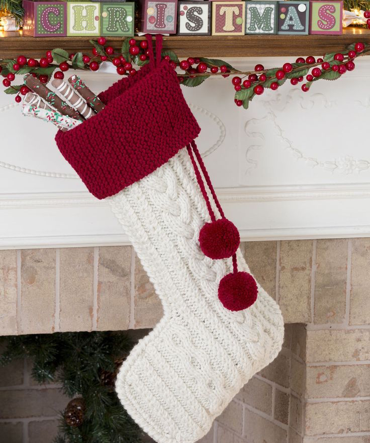 knitted christmas decorations
