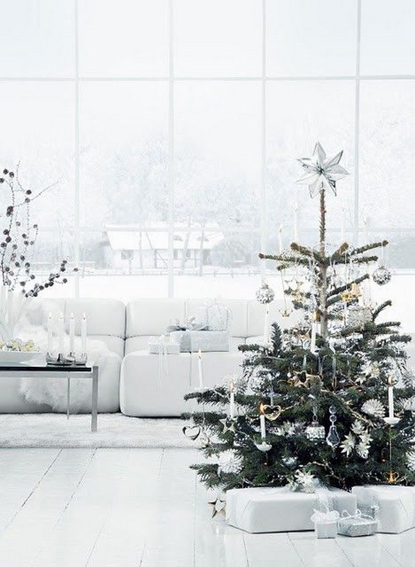 minimalist christmas tree decorations home caprice