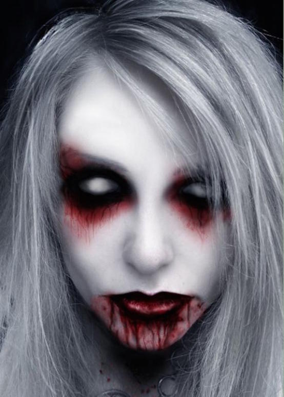 scary halloween makeup idea