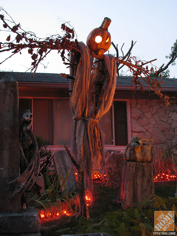 spooky scarecrows