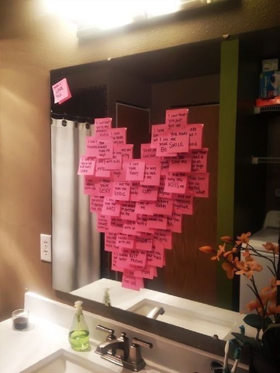 post it notes for valentines day