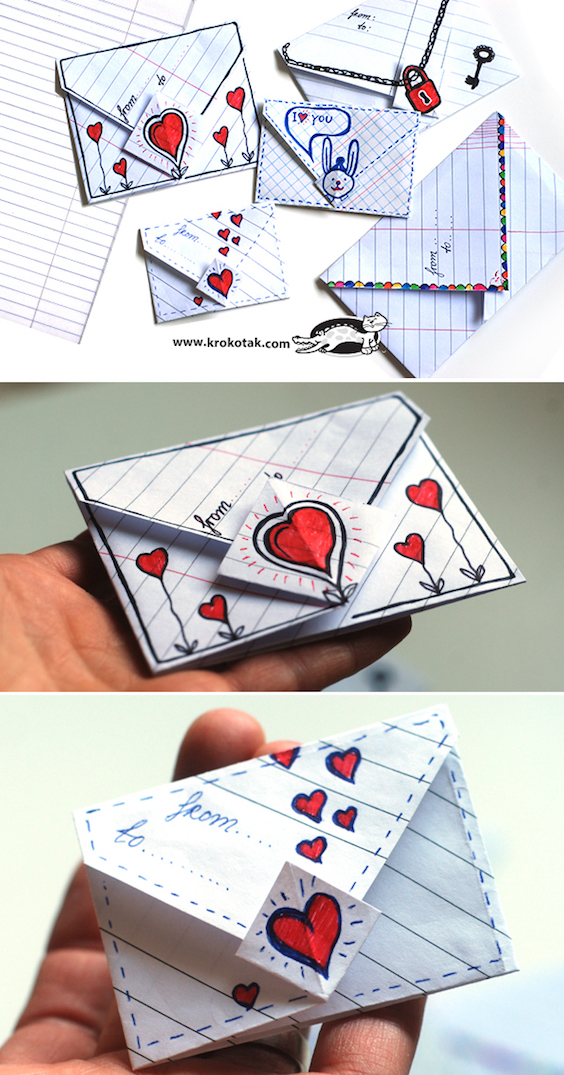 Simple Origami Envelope