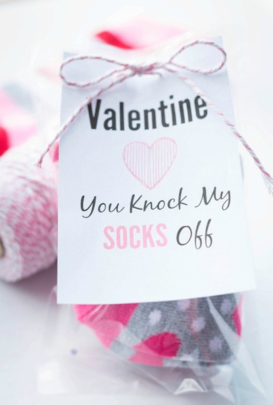 valentine you knock my socks off