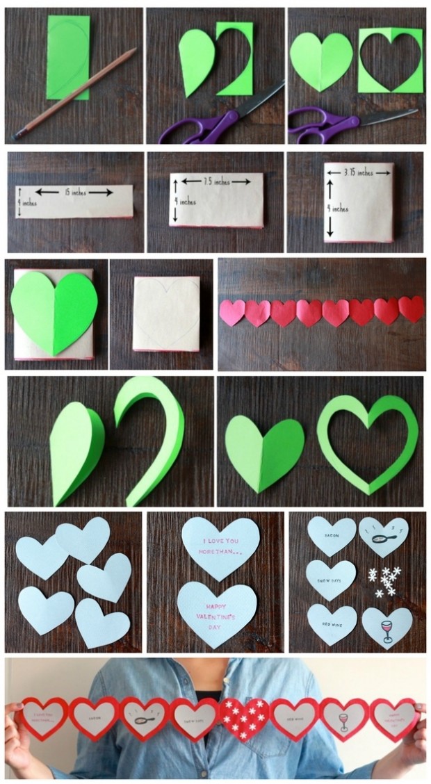 Lovely Last Minute DIY Valentine's Day Gift Card