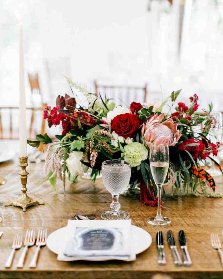 Flowers for table decorations