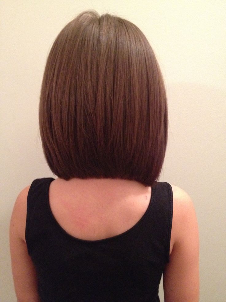 Bob Haircut From The Back