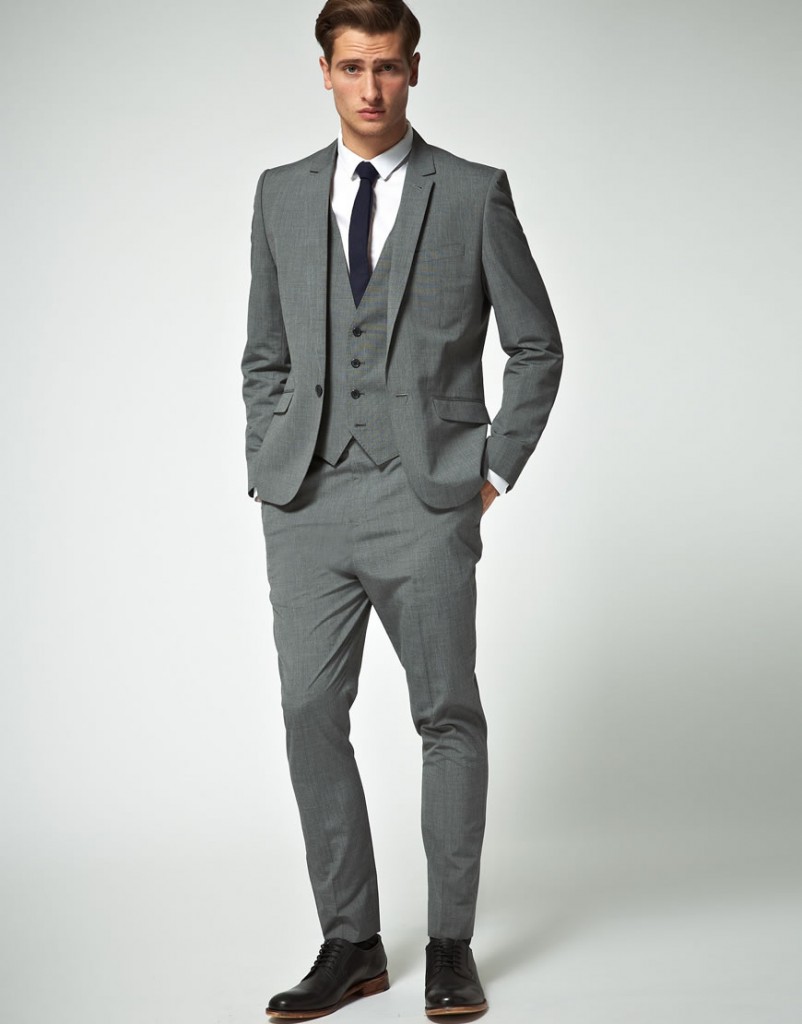 Gray Suit Ideas For Men's Fashion