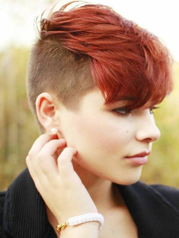Short Hairstyles With Undercut