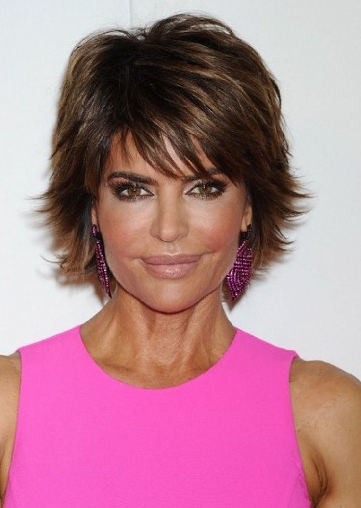 Short Layered Hairstyles Over 50